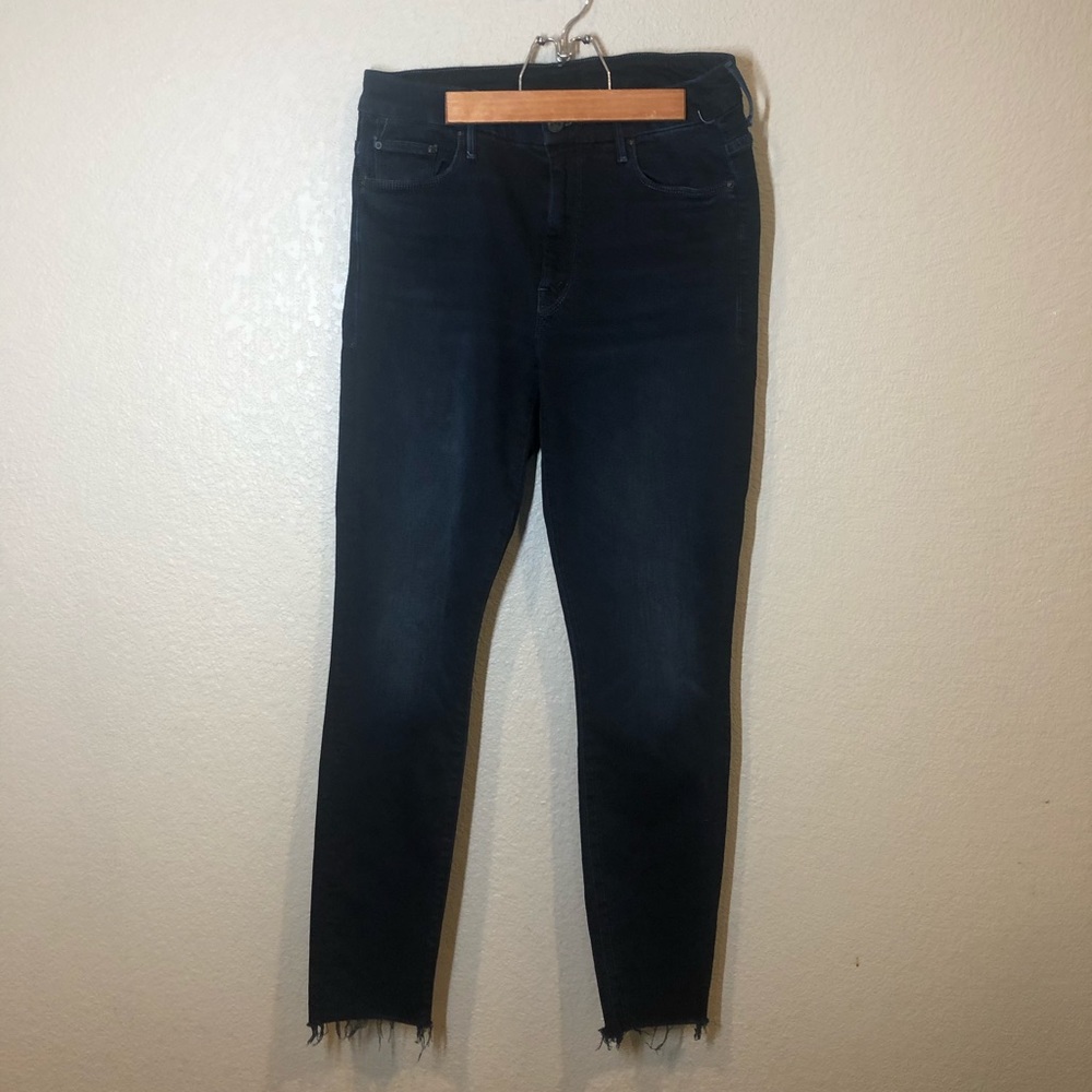 Mother - high waisted looker ankle fray last call